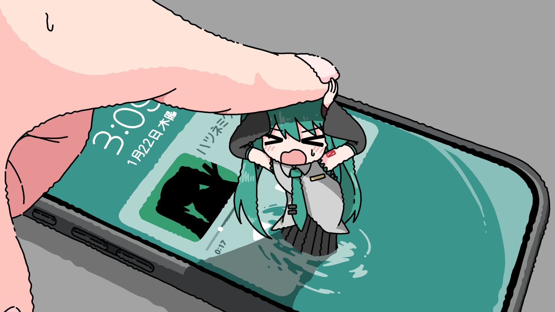 Posted media